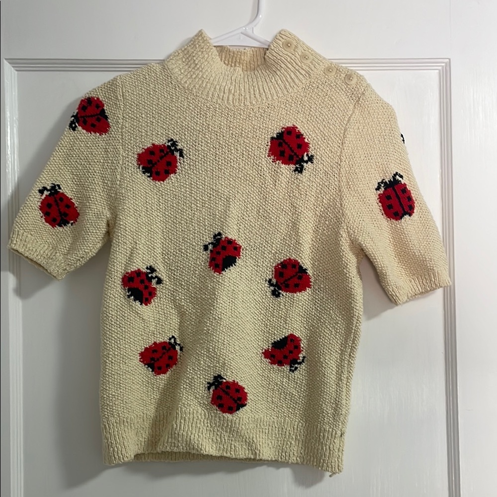 Maeve Ladybug Sweater